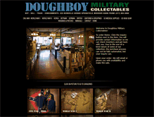 Tablet Screenshot of doughboymilitary.com